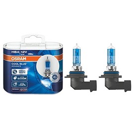 OSRAM 9006 HB4 12V 51W 5000K 9006CBA Cool Blue Advance Car Bulbs Halogen Head Lamps 2X
