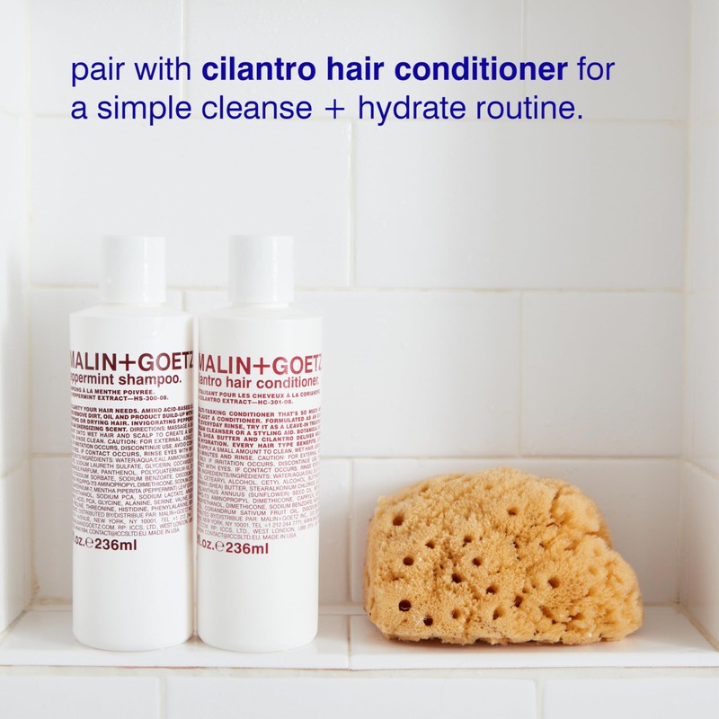 MALIN+GOETZ Shampoo Clarifying Peppermint | Daily Cleanser with Amino Acids