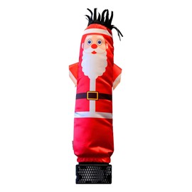 LookOurWay Air Dancers Mini Inflatable Tube Man Set - 29" Wacky Waving Inflatable Tube Guy with Blower for Desktop Advertising - Christmas Santa