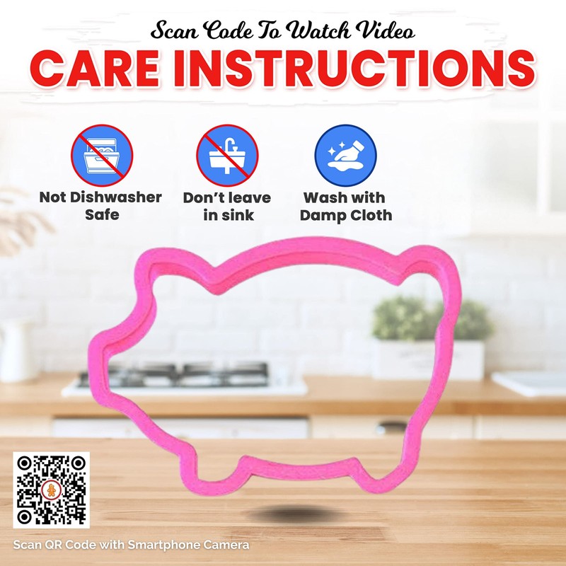 Marranitos Pig Cookie Cutter 5.5 Inch – Made in the