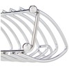 KitchenCraft 1 x Chrome Toast Rack for Six Slices 12.5