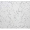 VViViD Matte Carrara White Marble Natural Texture Architectural Vinyl Sheet