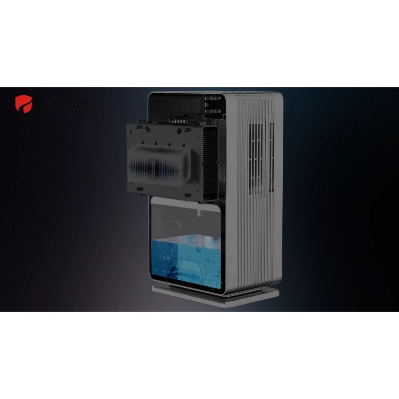 DR. PREPARE 750 Sq Ft Dehumidifier 101oz Medium to Large