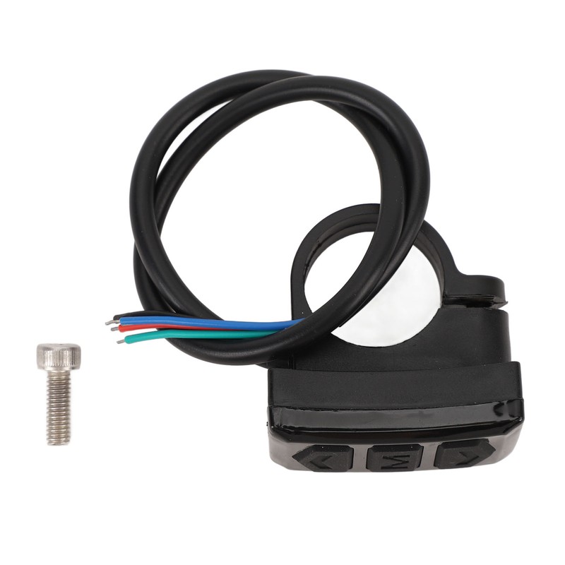 Electric Bike Display Switch Slip Resistant Ergonomic Sensitive Electric Bicycle