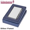 SILBERKANNE Premium Pocket Notepad Silver-Plated (9 x 6 cm) Including
