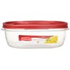 Rubbermaid 7J71 Easy Find Lid Square 9-Cup Food Storage Container