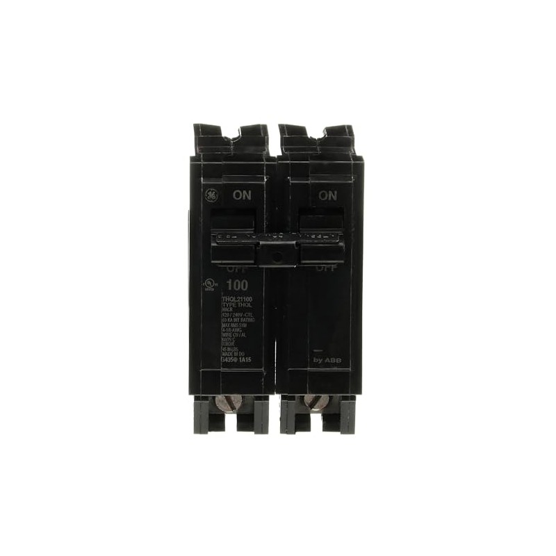 ABB Q-Line THQL21100 100A Double Pole Circuit Breaker • 100