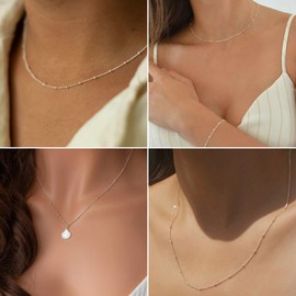 33 Feet Stainless Steel Satellite Curb Chain Roll, 2mm 304 Stainless Steel Ball Beaded Twisted Link Chains Spool Bulk for Jewelry Making DIY Craft