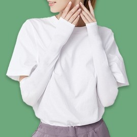 Arm UV White Toshi Type Blocking Summer Hand Cover Cool Cool Toshi Gol Back of hand - white 2ea