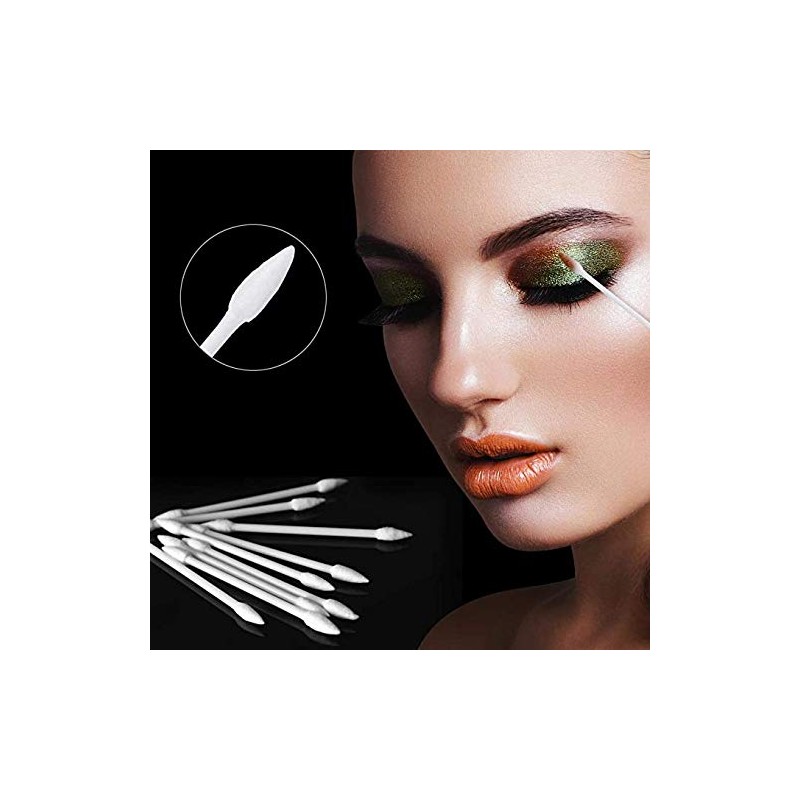 Pointed Tip Cotton Swabs 800 Pieces, Double Precision Tips with