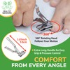 Toenail Clippers for Seniors Thick Toenails - 4-Piece Heavy Duty
