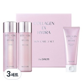 Collagen EX Hydra Skin Care 3 Piece Set, 3 Sets / 콜라겐 이엑스 하이드라 스킨 케어 3종 세트, 3세트
