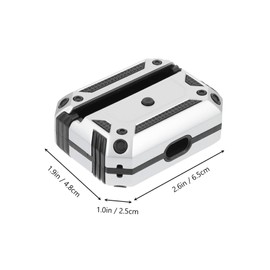 KOMBIUDA Wireless Earphone Protective Case Shockproof Cover for Stylish Design Durable Earphone Storage Shock Earbud Case for Friends and Family