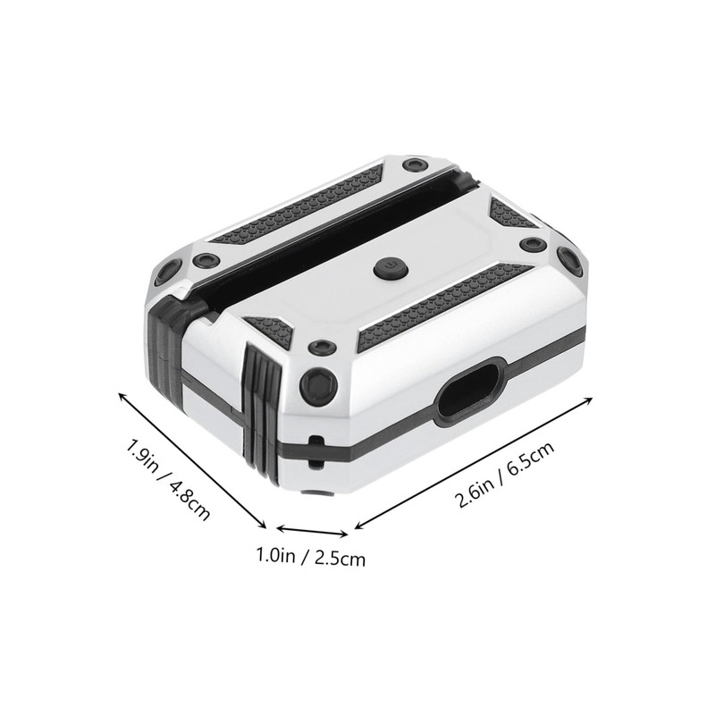 KOMBIUDA Wireless Earphone Protective Case Shockproof Cover for Stylish Design