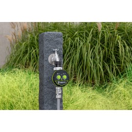 GEKA Irrigation Computer (Simple and Intuitive Adjustment with Knobs, Start Time Adjustable) 17.0102.8