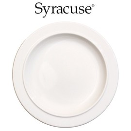 Syracuse maple 23cm plate white 1p / 시라쿠스 메이플 23cm접시 화이트1p