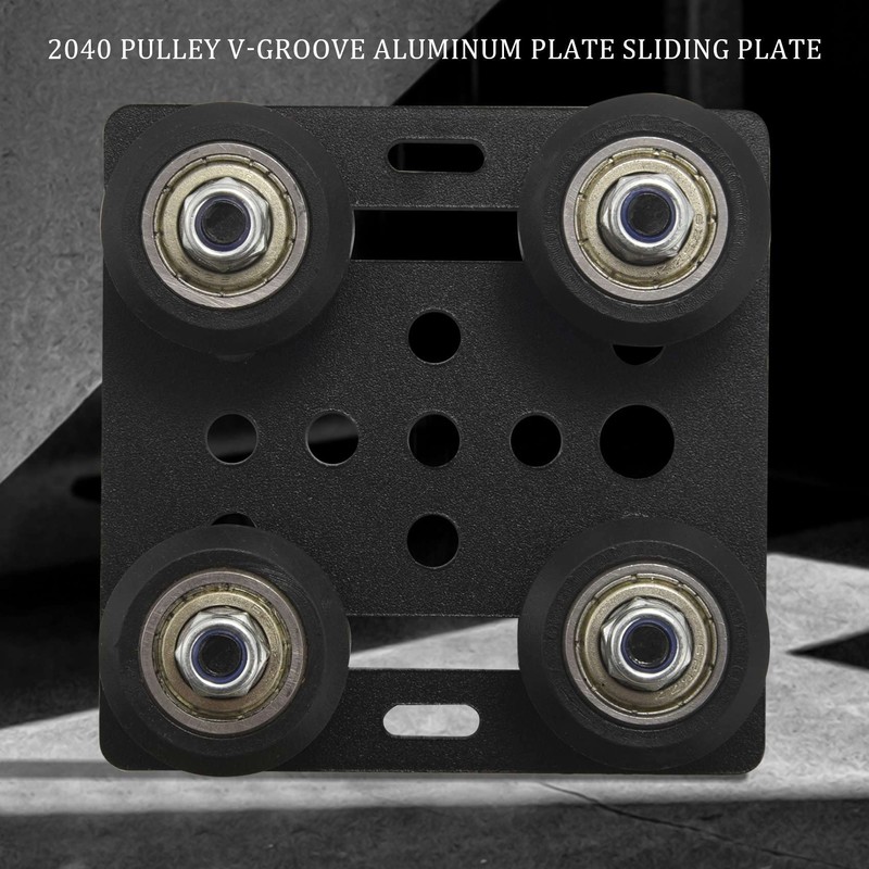Iegefirm 3D Printer Aluminium 2020 V-Slot Plate Slide for Profile