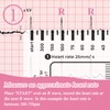 Ecg 7 Step Ruler, Ecg/Ekg 7 Step Ruler Card, Portable