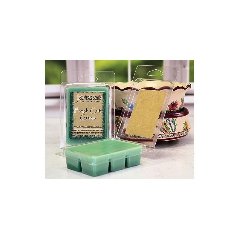 4 Pack - Fresh Cut Grass Scented Wax Melts by