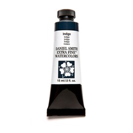 DANIEL SMITH Extra Fine Watercolor 15ml Paint Tube, Indigo (284600046)