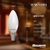5 Watt LED B11 Light Bulbs, Warm Dimming 3000K (Soft