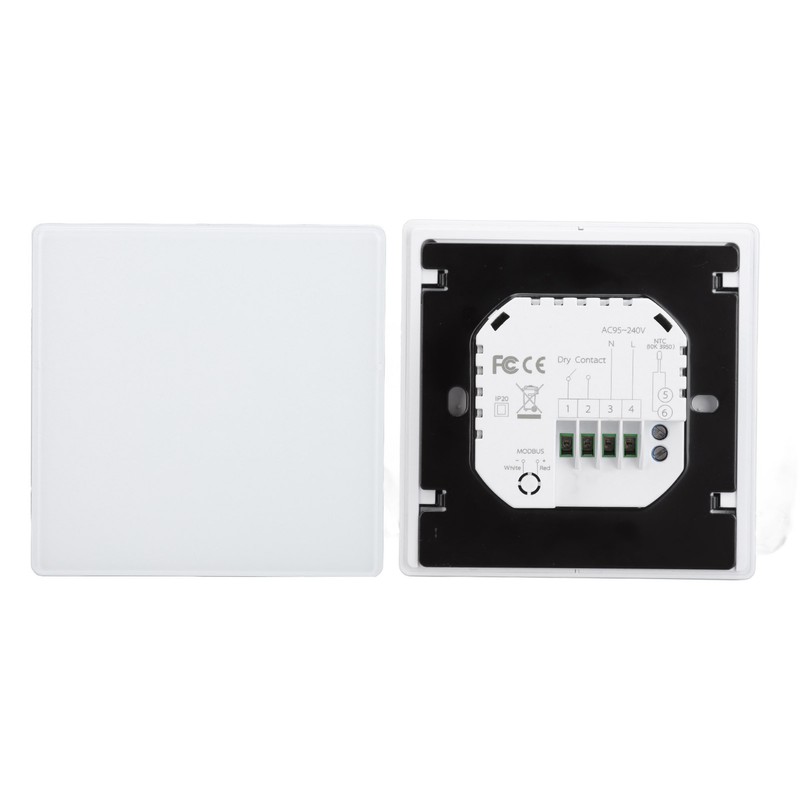 Boiler Heating Thermostat PC ABS 5A Wall Mounted WIFI Programmable