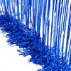 Dark Blue Tinsel Backdrop Curtain - GREATRIL Party Streamers Backdrop