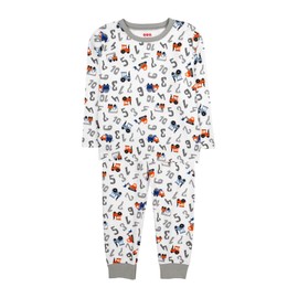 Baby Creysi Pijama Pack de 2 para Bebé Algodón Hipoalergénico, Gris, 3 Años