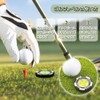 UrbanPulse Golf Marker Leveler Magnetic Golf Equipment Golf Marker Ball