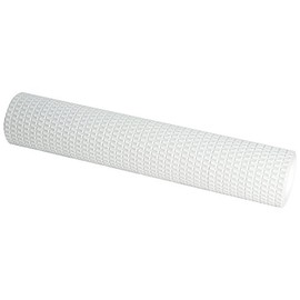 PME Fine Basketweave Rolling Pin 25 cm (10-Inches), White