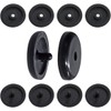 5 Sets Universal Fit Seatbelt Stopper Kit, Snap-on Seat Belt