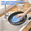 2 Cleaning Sponges with Handle 16.9 x 5.7 x 7.5
