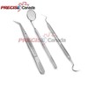 PC Basic Dental Instruments Set Mouth Mirror Explorer #5 Cotton