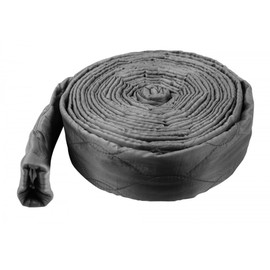 Universal 35ft Central Vacuum Hose Cover - Padded, Machine Washable, Easy Install with Zipper - Stylish Grey Protection for Your Vacuum System