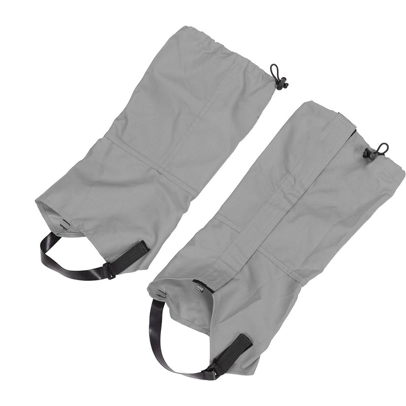 One Pair Snow Leg Gaiters Waterproof Unisex 600D Ripstop Oxford