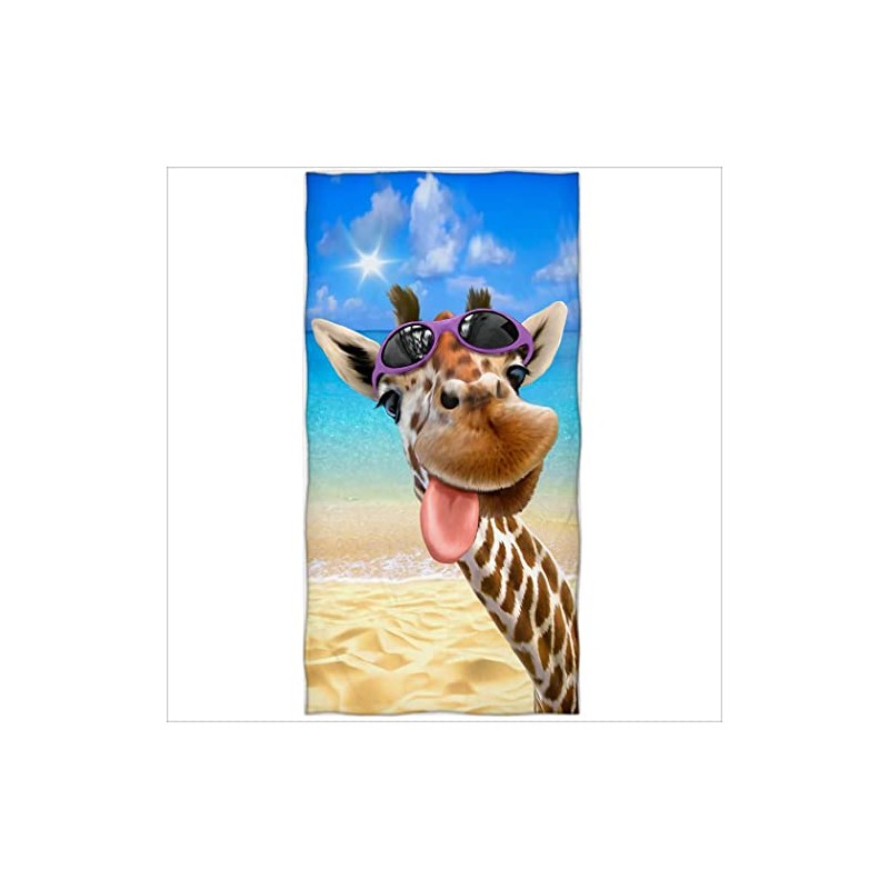Zomer Beach Towel 70 x 140 cm, Printed Microfibre Bath
