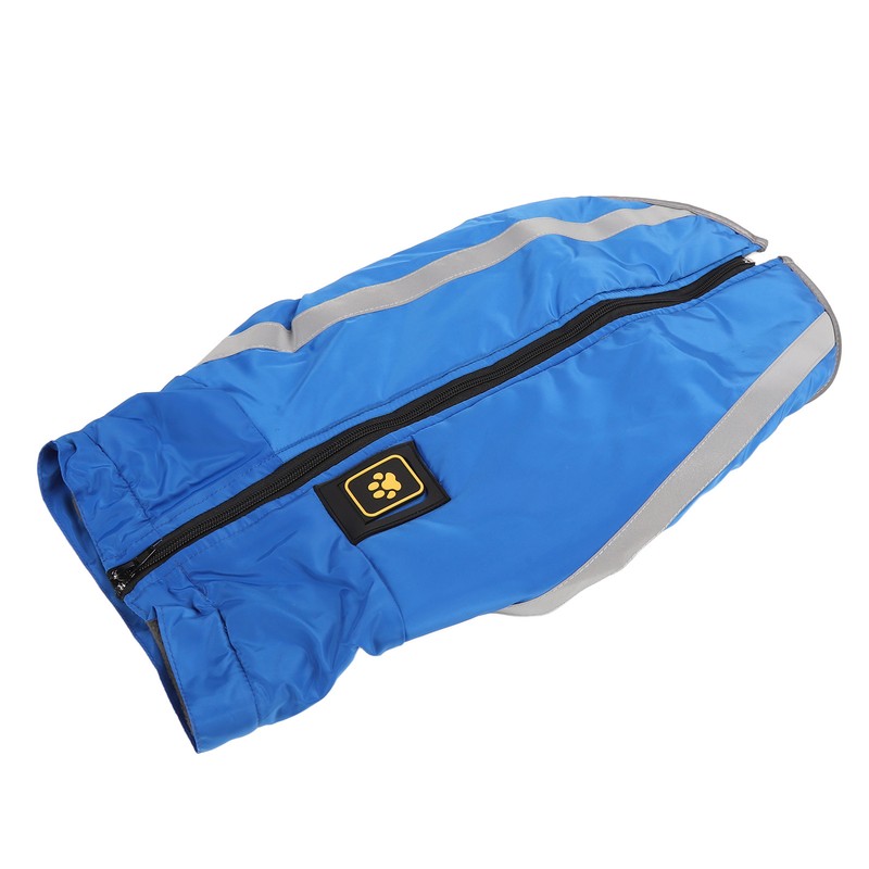 Dog Jacket Polyester Reflective Autumn Winter Warm Comfortable Pet Warm