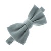 My Lello Baby Linen Adjustable Pre-Tied Bow Tie - Smoky