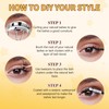 QUEWEL DIY Lash Extension Kit, 320Pcs 30D+40D 3D Clusters Mix