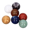 7pcs Chakra Crystal Balls Topaz Redstone Green Aventurine Lapis Lazuli
