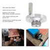 Lathe Handwheel 80mm Aluminum Alloy Hand Wheel with Crank Handle