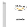 Xiaoyu Microblading Needles, Permanent Makeup Manual Tattoo Eyebrow Blade Bevel