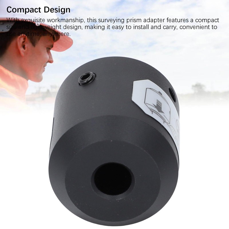 Aluminum Alloy Prism Adapter Mount Attachment 5/8‑11 to 1/4in Converter