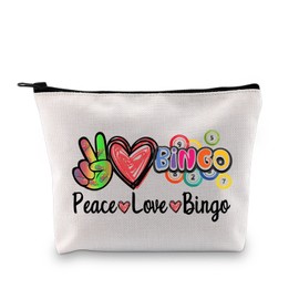 Bingo Caller Bag Lucky Bingo Bag Peace Love Bingo Funny Bingo Player Casino Lover Gift Peace Love Bingo, Peace Love Bingo