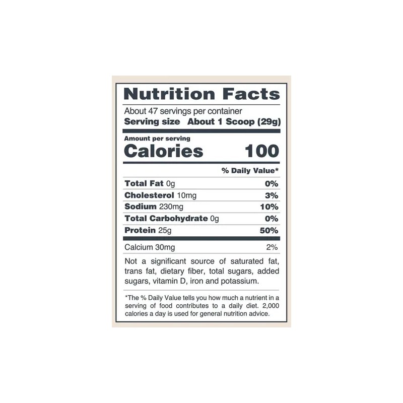 Proteina Isopure Whey Protein Isolate Unflavored 3 Lbs Sabor Sin