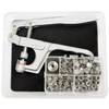 Pearl Snaps with Fastener Pliers Press Tool Kit 40 Set