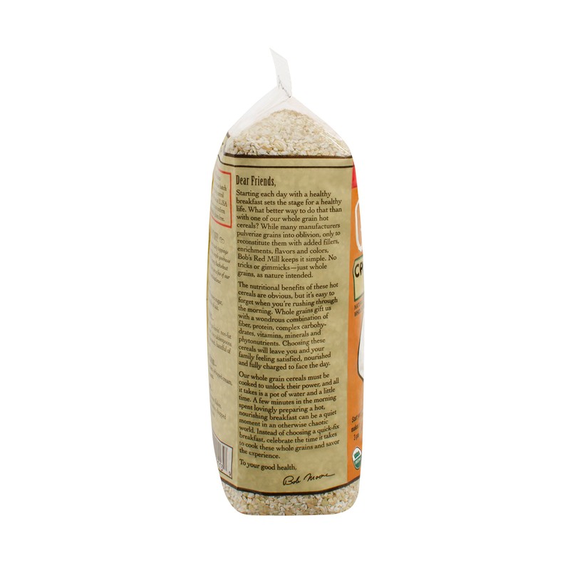Bob's Red Mill Org Whole Grain Creamy Buckwheat Hot Cereal,