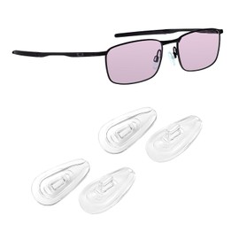 Biyxpiv Replacement Nose Pads Nosepiece for Oakley Barrelhouse OX3173 OX3174 Eyeglasses, Easy Installation - 2 Pairs Nose Pad