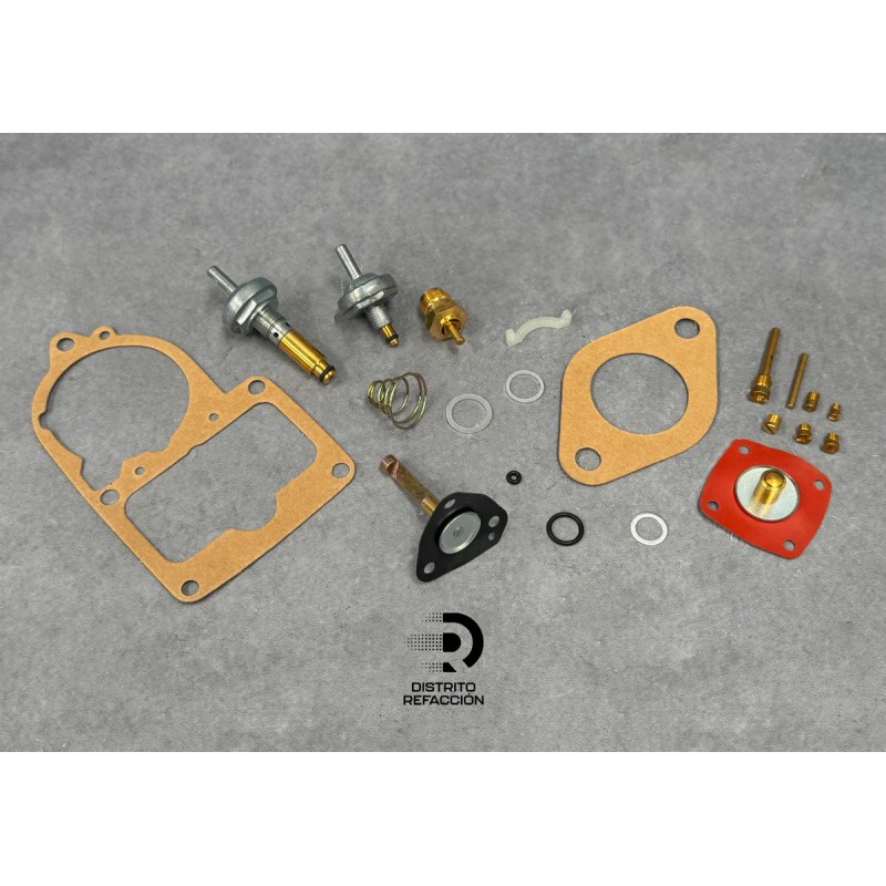 Jgo Repuesto Para Carburador Vw Combi Vocho 1982 Con Sistema