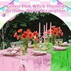 Oudain 4 pcs Pink and Green Party Decoration Witch Party